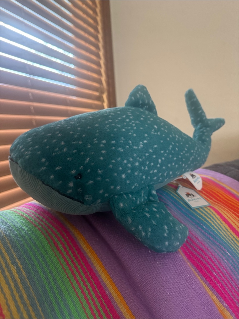 Jellycat Gobfrey Whale Shark